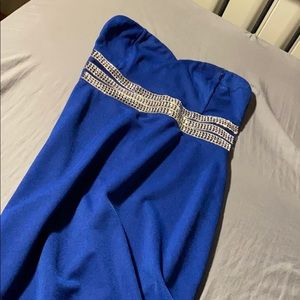 Blue dress size small
